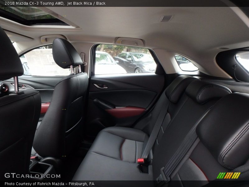 Rear Seat of 2018 CX-3 Touring AWD