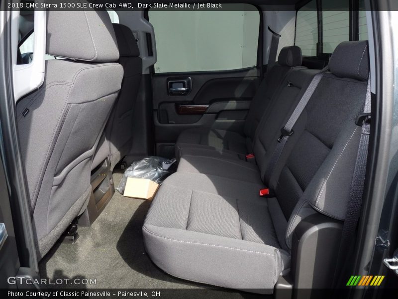 Rear Seat of 2018 Sierra 1500 SLE Crew Cab 4WD