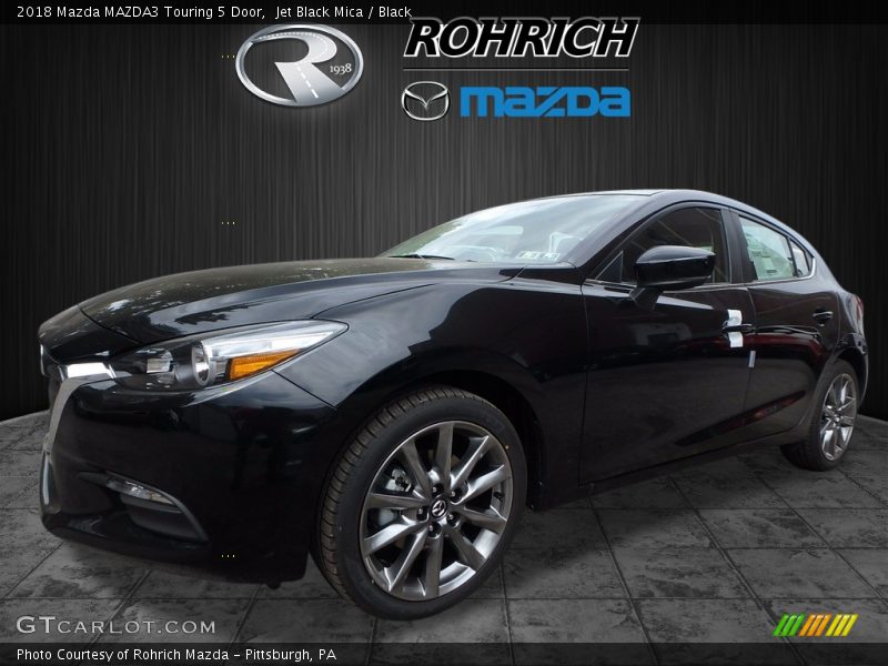 Jet Black Mica / Black 2018 Mazda MAZDA3 Touring 5 Door