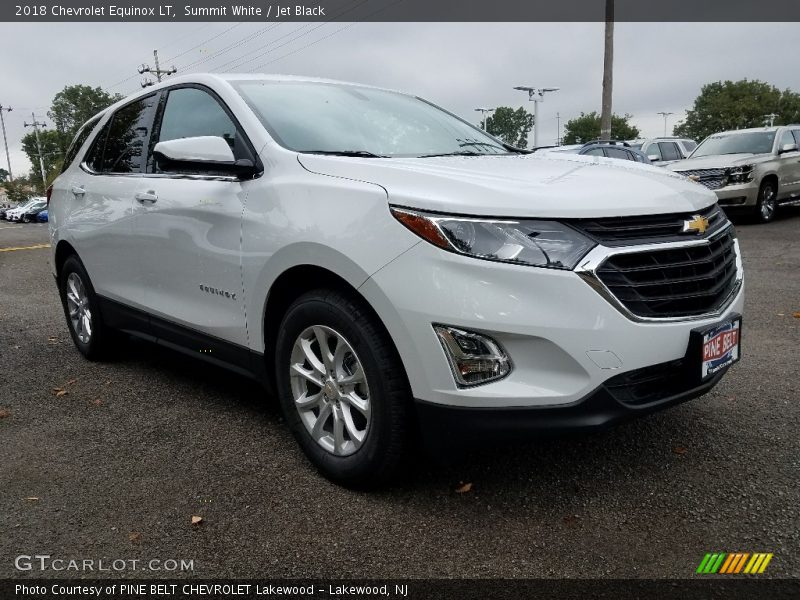 Summit White / Jet Black 2018 Chevrolet Equinox LT