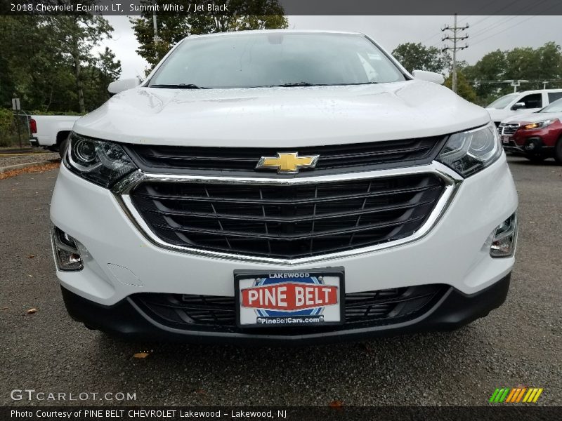 Summit White / Jet Black 2018 Chevrolet Equinox LT