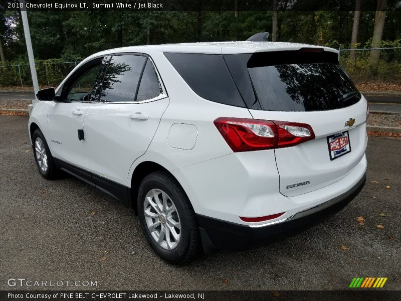 Summit White / Jet Black 2018 Chevrolet Equinox LT