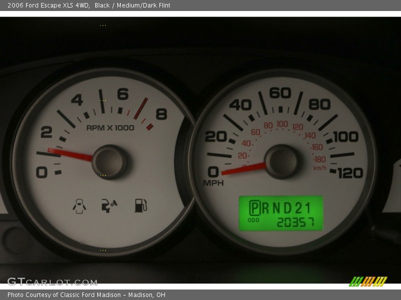 Black / Medium/Dark Flint 2006 Ford Escape XLS 4WD