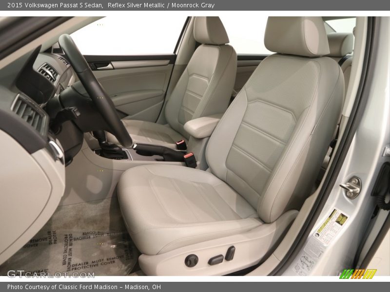 Reflex Silver Metallic / Moonrock Gray 2015 Volkswagen Passat S Sedan