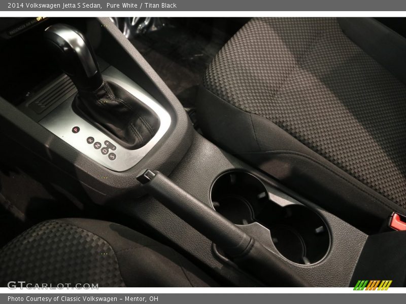 Pure White / Titan Black 2014 Volkswagen Jetta S Sedan