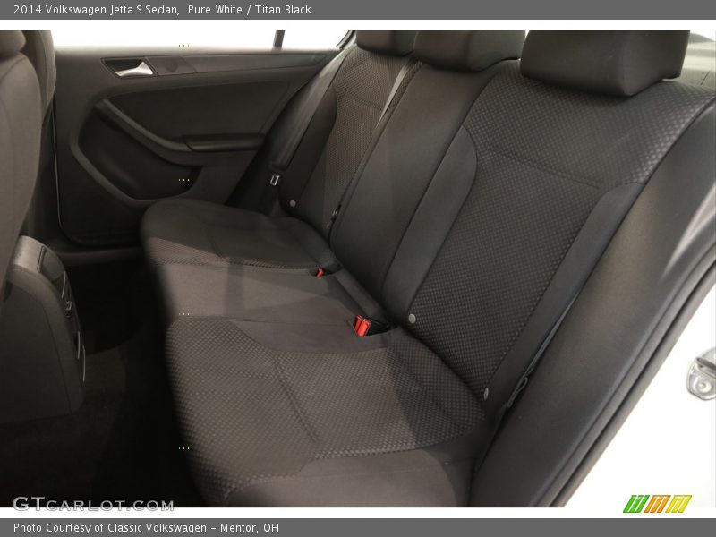 Pure White / Titan Black 2014 Volkswagen Jetta S Sedan