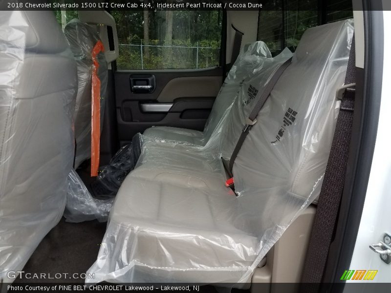 Iridescent Pearl Tricoat / Cocoa Dune 2018 Chevrolet Silverado 1500 LTZ Crew Cab 4x4