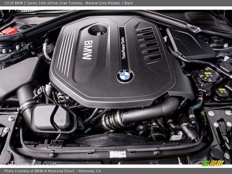  2018 3 Series 340i xDrive Gran Turismo Engine - 3.0 Liter DI TwinPower Turbocharged DOHC 24-Valve VVT Inline 6 Cylinder