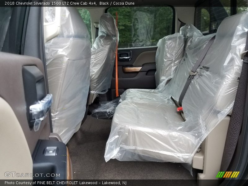 Black / Cocoa Dune 2018 Chevrolet Silverado 1500 LTZ Crew Cab 4x4