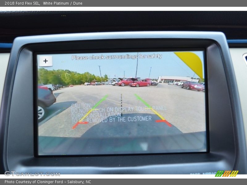 White Platinum / Dune 2018 Ford Flex SEL