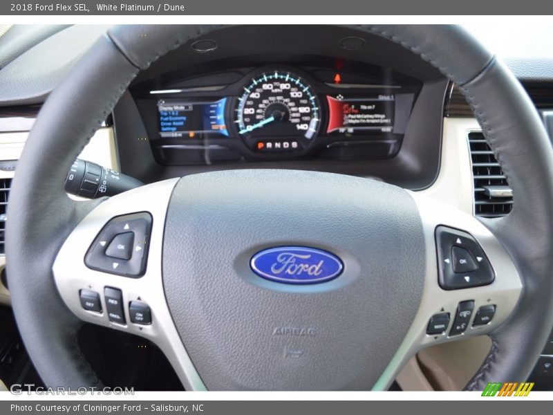 White Platinum / Dune 2018 Ford Flex SEL