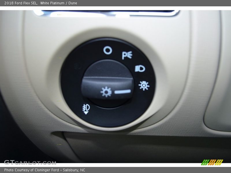Controls of 2018 Flex SEL