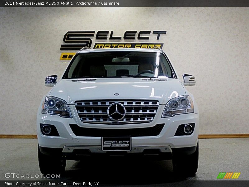 Arctic White / Cashmere 2011 Mercedes-Benz ML 350 4Matic