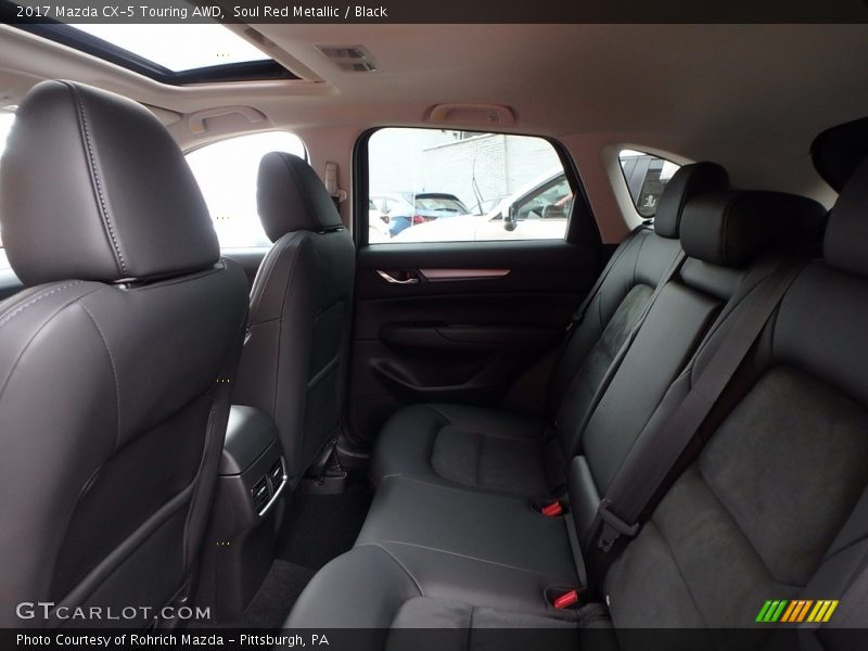 Soul Red Metallic / Black 2017 Mazda CX-5 Touring AWD