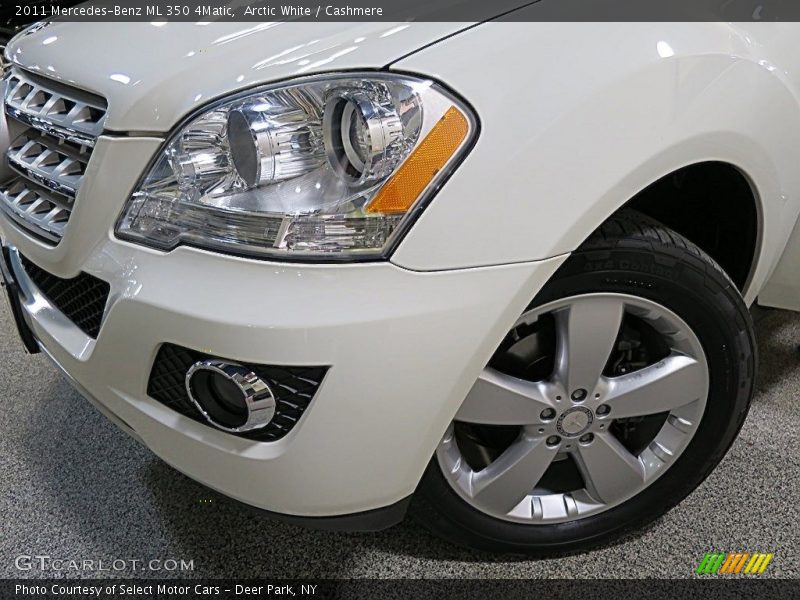 Arctic White / Cashmere 2011 Mercedes-Benz ML 350 4Matic