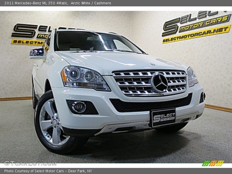 Arctic White / Cashmere 2011 Mercedes-Benz ML 350 4Matic