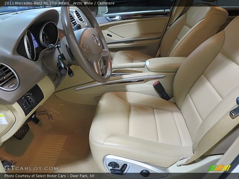 Arctic White / Cashmere 2011 Mercedes-Benz ML 350 4Matic