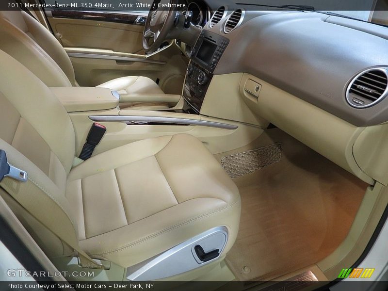 Arctic White / Cashmere 2011 Mercedes-Benz ML 350 4Matic