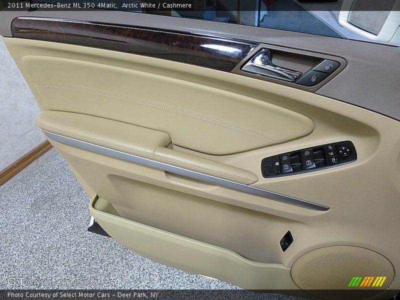 Arctic White / Cashmere 2011 Mercedes-Benz ML 350 4Matic