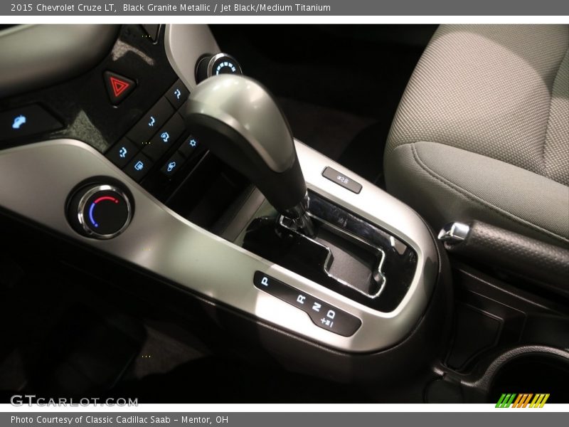 Black Granite Metallic / Jet Black/Medium Titanium 2015 Chevrolet Cruze LT