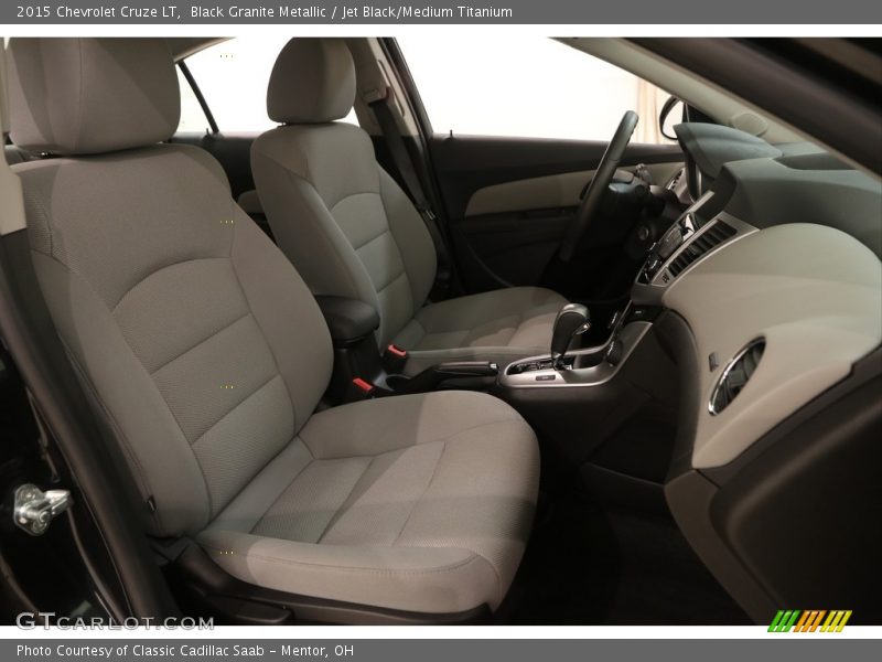 Black Granite Metallic / Jet Black/Medium Titanium 2015 Chevrolet Cruze LT