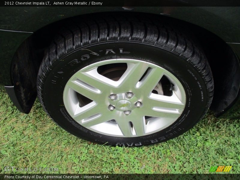 Ashen Gray Metallic / Ebony 2012 Chevrolet Impala LT
