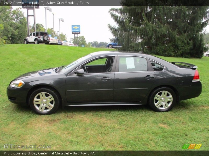 Ashen Gray Metallic / Ebony 2012 Chevrolet Impala LT