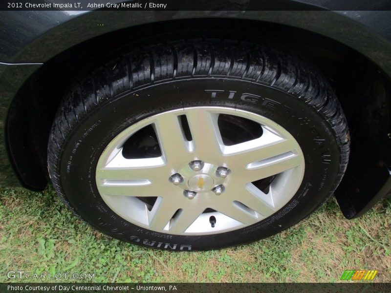 Ashen Gray Metallic / Ebony 2012 Chevrolet Impala LT