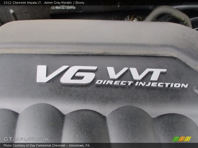Ashen Gray Metallic / Ebony 2012 Chevrolet Impala LT