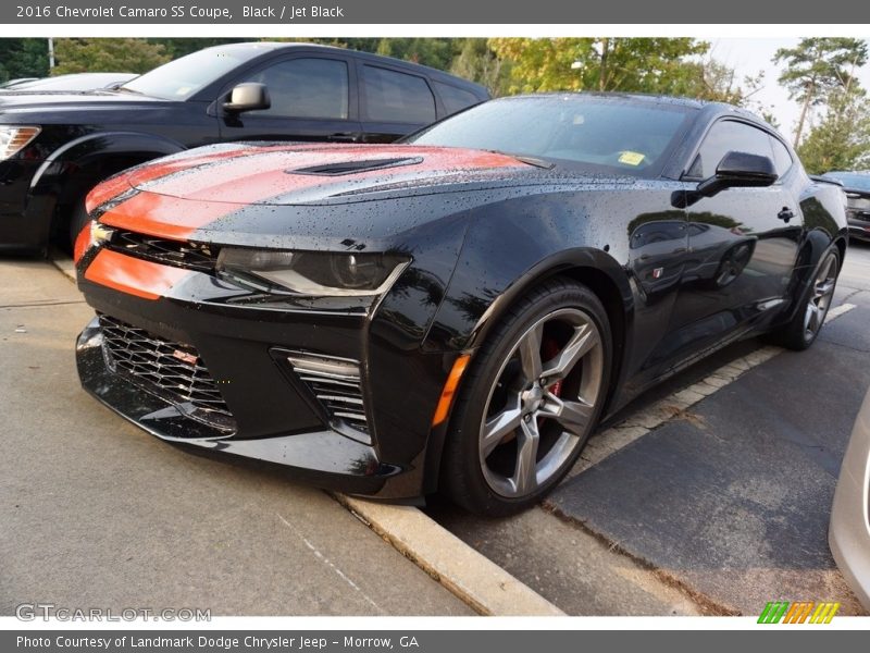 Black / Jet Black 2016 Chevrolet Camaro SS Coupe