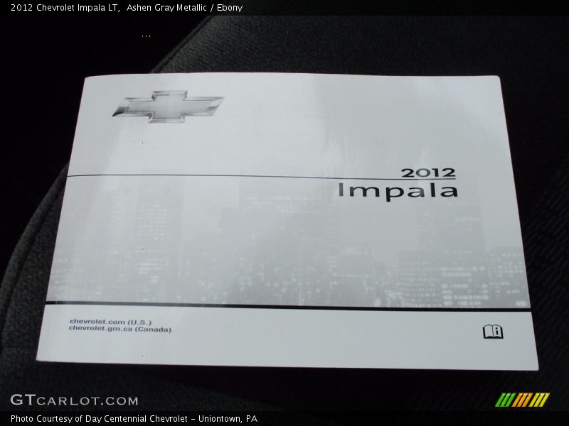 Ashen Gray Metallic / Ebony 2012 Chevrolet Impala LT