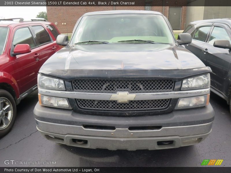 Black / Dark Charcoal 2003 Chevrolet Silverado 1500 LT Extended Cab 4x4
