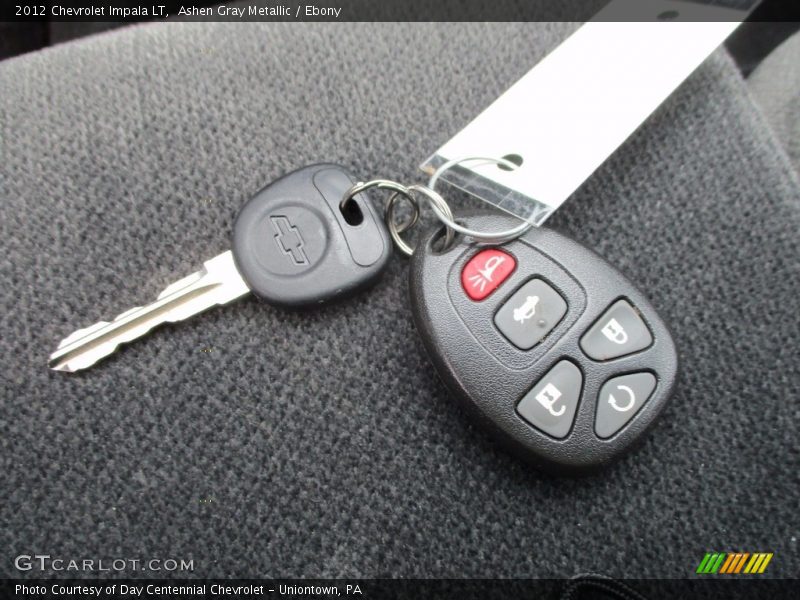Ashen Gray Metallic / Ebony 2012 Chevrolet Impala LT