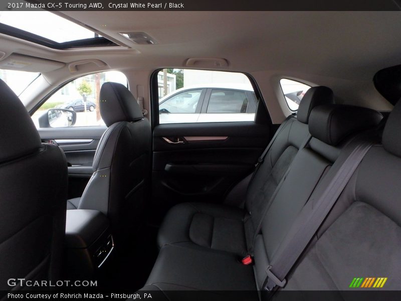 Crystal White Pearl / Black 2017 Mazda CX-5 Touring AWD
