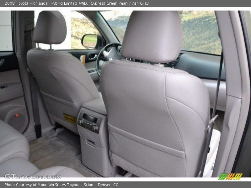 Cypress Green Pearl / Ash Gray 2008 Toyota Highlander Hybrid Limited 4WD