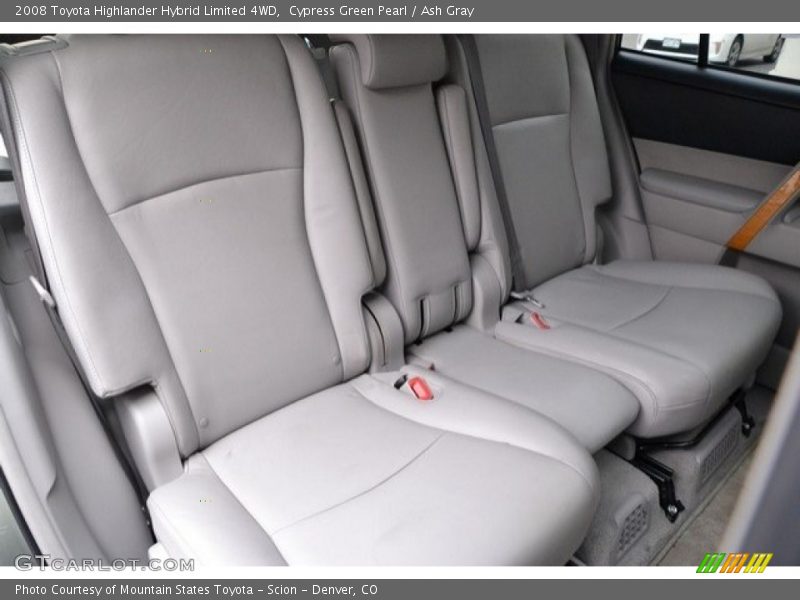 Cypress Green Pearl / Ash Gray 2008 Toyota Highlander Hybrid Limited 4WD