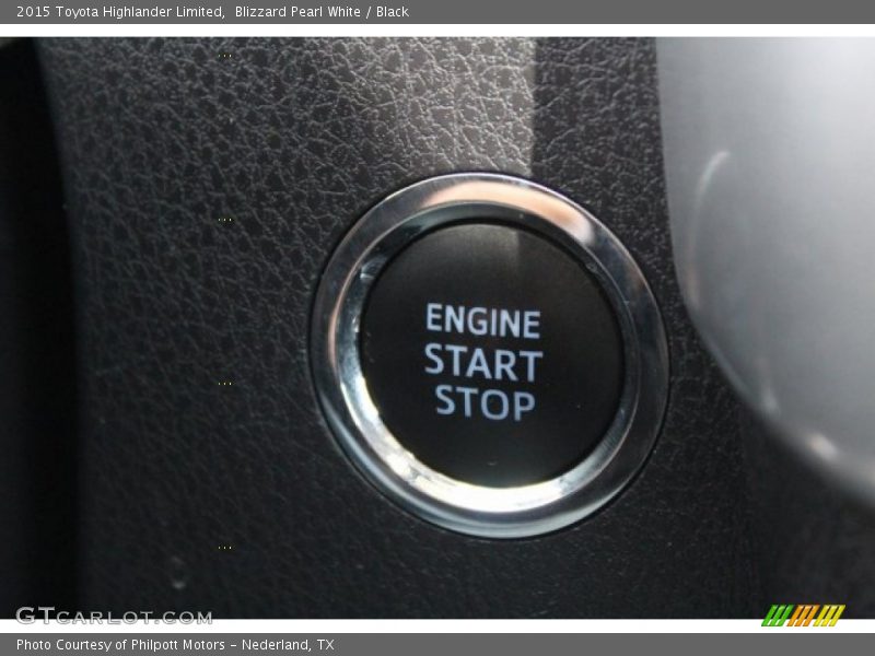 Blizzard Pearl White / Black 2015 Toyota Highlander Limited