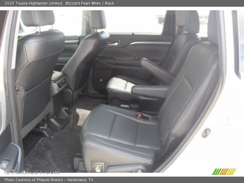 Blizzard Pearl White / Black 2015 Toyota Highlander Limited