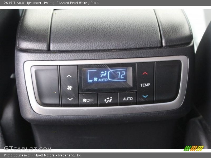Blizzard Pearl White / Black 2015 Toyota Highlander Limited