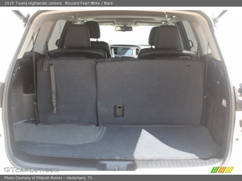 Blizzard Pearl White / Black 2015 Toyota Highlander Limited