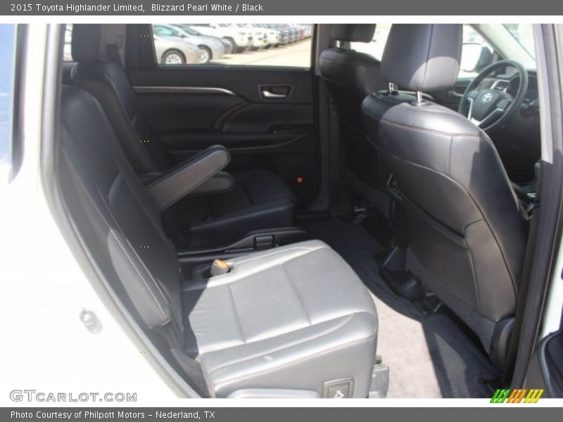 Blizzard Pearl White / Black 2015 Toyota Highlander Limited