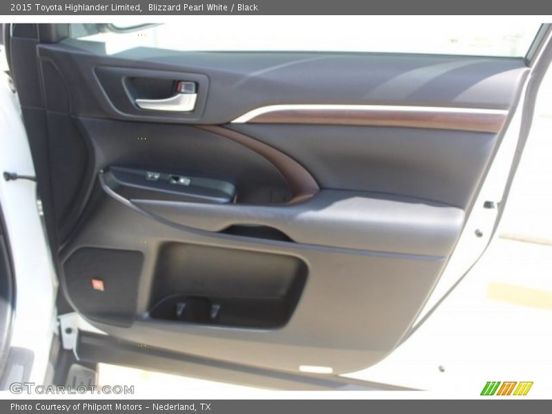 Blizzard Pearl White / Black 2015 Toyota Highlander Limited