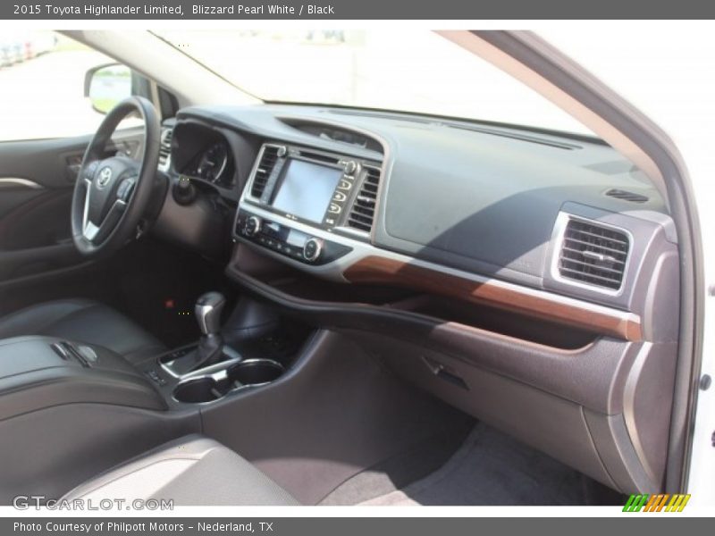 Blizzard Pearl White / Black 2015 Toyota Highlander Limited