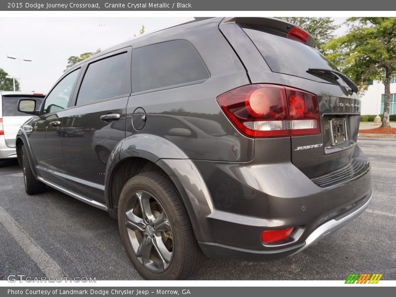 Granite Crystal Metallic / Black 2015 Dodge Journey Crossroad