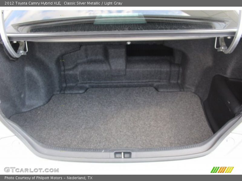 Classic Silver Metallic / Light Gray 2012 Toyota Camry Hybrid XLE
