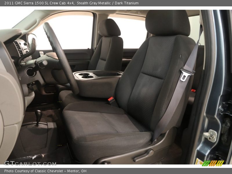 Stealth Gray Metallic / Dark Titanium 2011 GMC Sierra 1500 SL Crew Cab 4x4