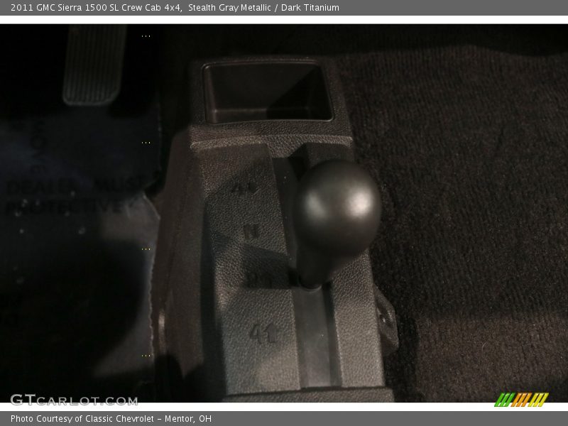 Stealth Gray Metallic / Dark Titanium 2011 GMC Sierra 1500 SL Crew Cab 4x4