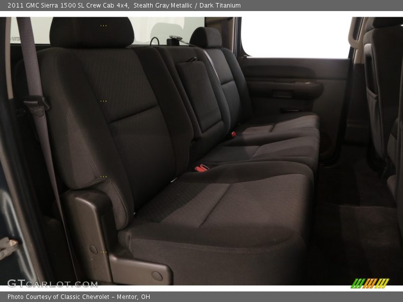 Stealth Gray Metallic / Dark Titanium 2011 GMC Sierra 1500 SL Crew Cab 4x4
