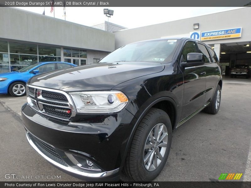 DB Black Crystal / Black 2018 Dodge Durango SXT AWD