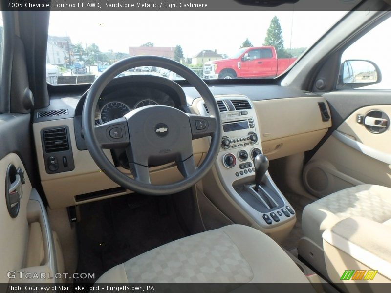 Sandstone Metallic / Light Cashmere 2005 Chevrolet Equinox LT AWD